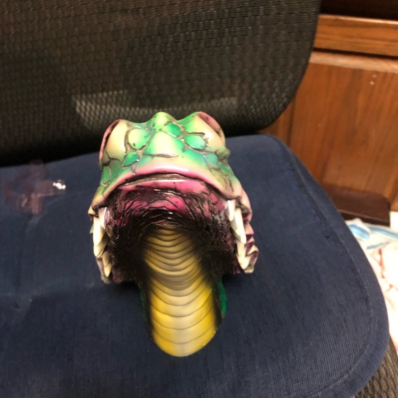 🎃Awesome Dragon Head Sculpture Signed! - 476 $60 or $50 w/offer - Picture 3 of 9